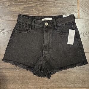 ❤️ NWT! PACSUN HIGH RISE FESTIVAL DENIM JEAN SHORTS, 00 (24)